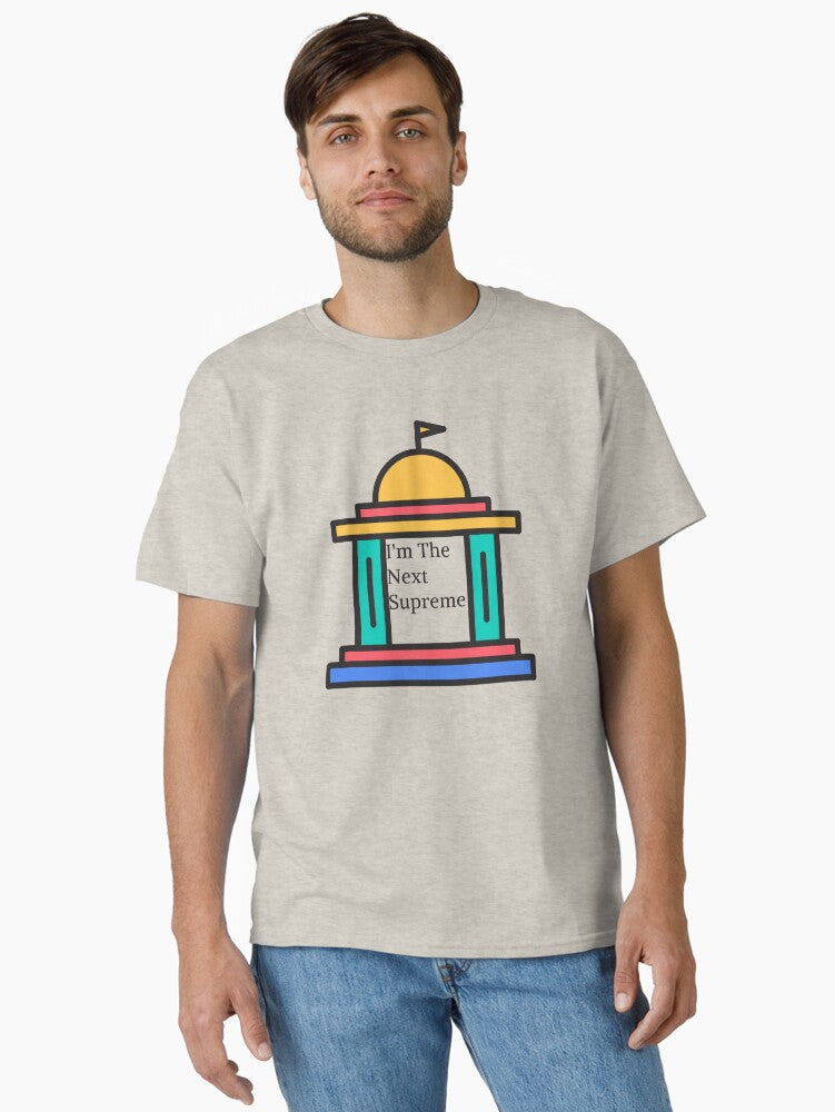 I'm The Next Supreme Funny Stickers Classic T-Shirt Sticker | Streetwear Vibe | Top Pick For Fans