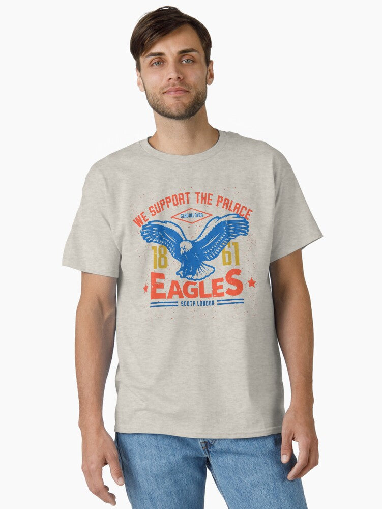 Crystal palace EAGLES Classic Shirt T Shirt Minimal Style