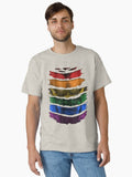 Gay Pride Superhero LGBT Pride Gift Classic Shirt T Shirt Everyday Wear