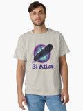 Ancient Visitor Retro Sci-Fi Style Classic T-Shirt | Premium Unisex T-Shirt, Trending Graphic Tee
