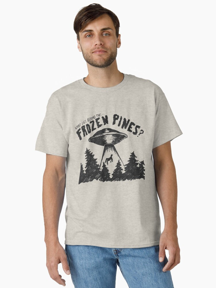 Frozen Pines Classic T-Shirt | Premium Unisex T-Shirt, Trending Graphic Tee