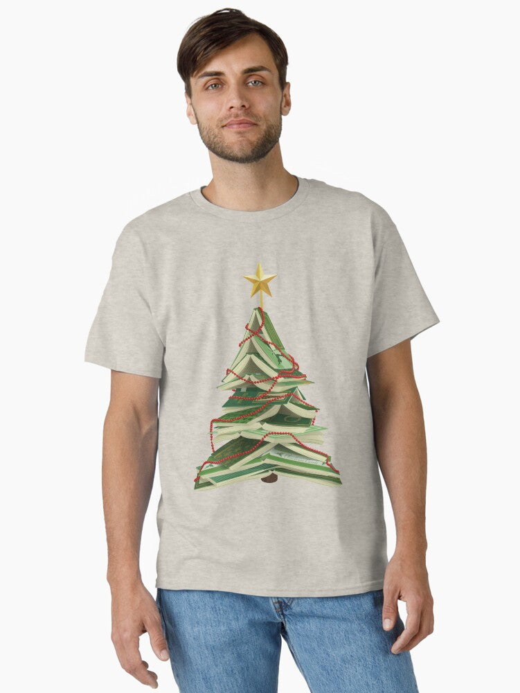 Christmas Tree of Books Classic T Shirt T Shirt Premium Quality High CTR Pick