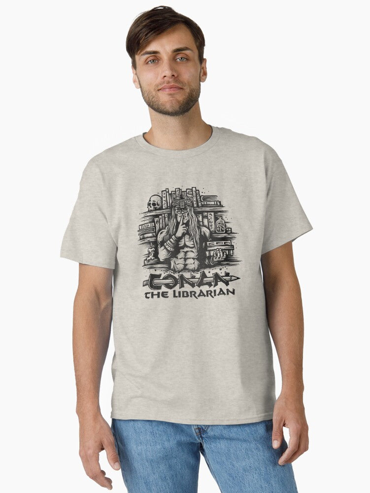 Conan the Librarian Classic T Shirt T Shirt Best Seller Look Streetwear Essential