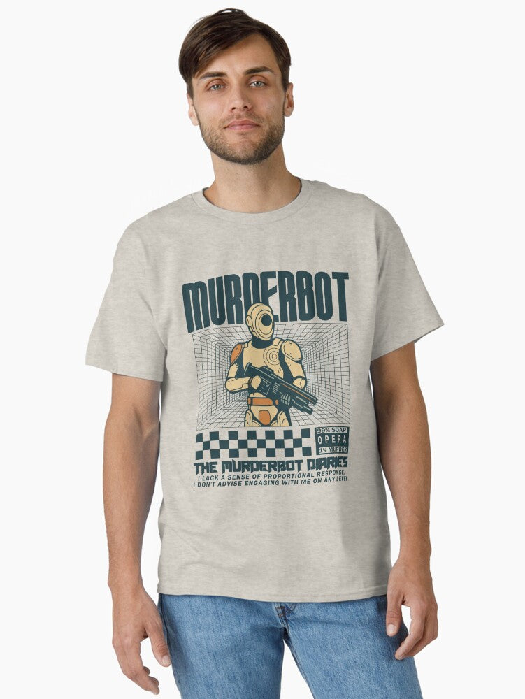 Murderbot Diaries Classic T Shirt T Shirt Premium Quality Streetwear Essential
