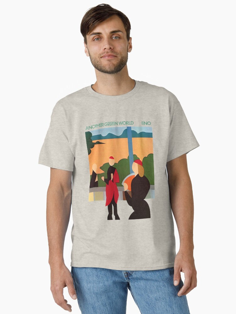 Brian Eno Another Green World Limited Edition Perfect Gift Classic T Shirt T Shirt Streetwear Style Everyday Wear