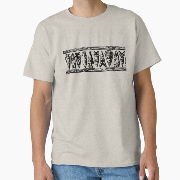 Arrowheads Stripe Rev - Black- no text Classic T-Shirt for Sale by dzdart