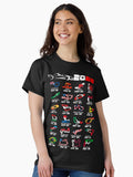 Calendar Formula race cars 2026 circuits colors v2 Classic T Shirt Women T Shirt Comfort Fit Fan Favorite
