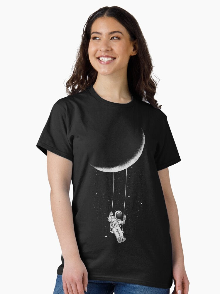 Moon Swing Classic T Shirt Women T Shirt Viral TikTok Daily Wear