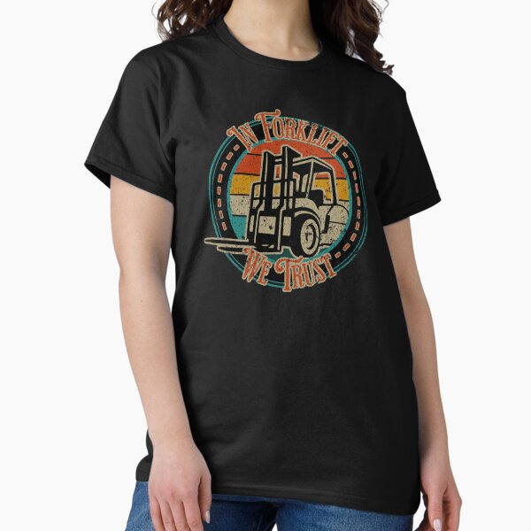 Evolution Of A Forklift Operator From Ape To Pro Classic T Shirt