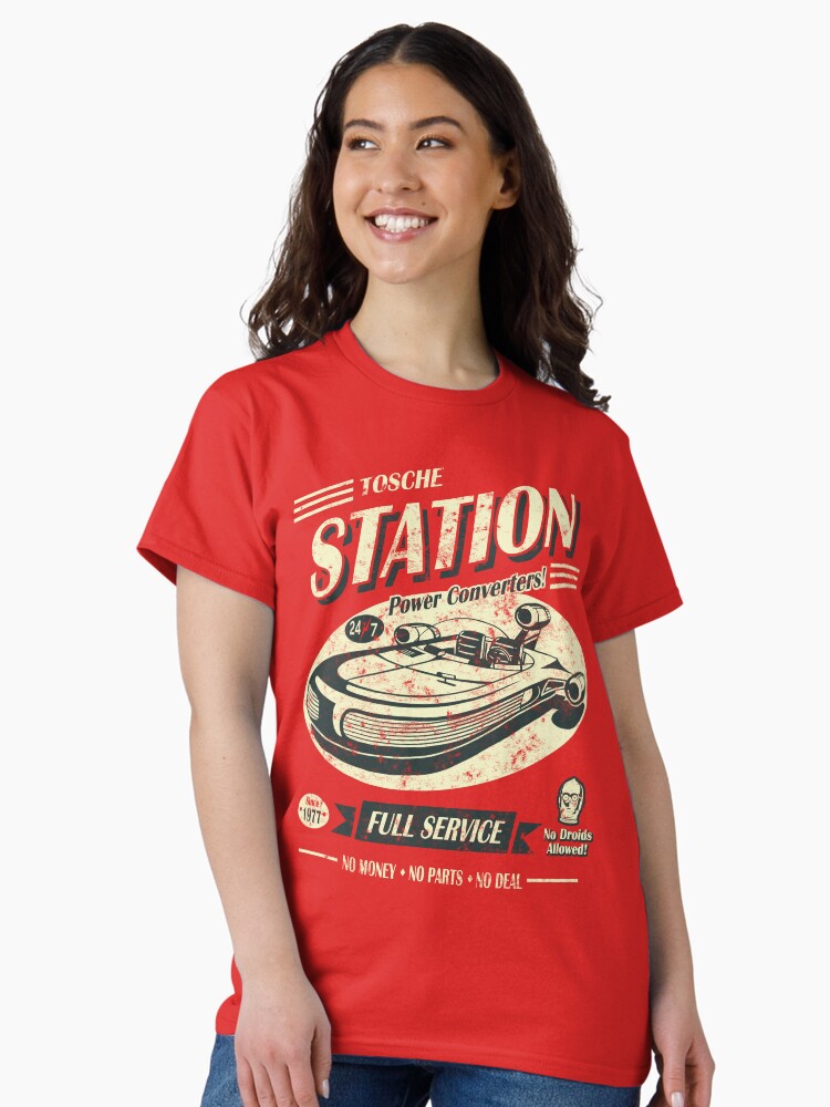 Tosche Station Classic T Shirt Women T Shirt Trending US Hot Right Now