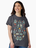 Swedish Folk Cats Classic T Shirt Women T Shirt Streetwear Style Fan Favorite