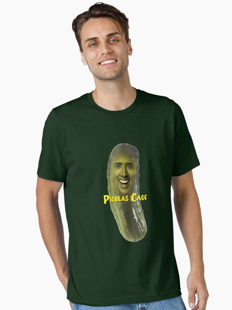Picolas Cage Essential T-Shirt | Premium Unisex T-Shirt, Trending Graphic Tee