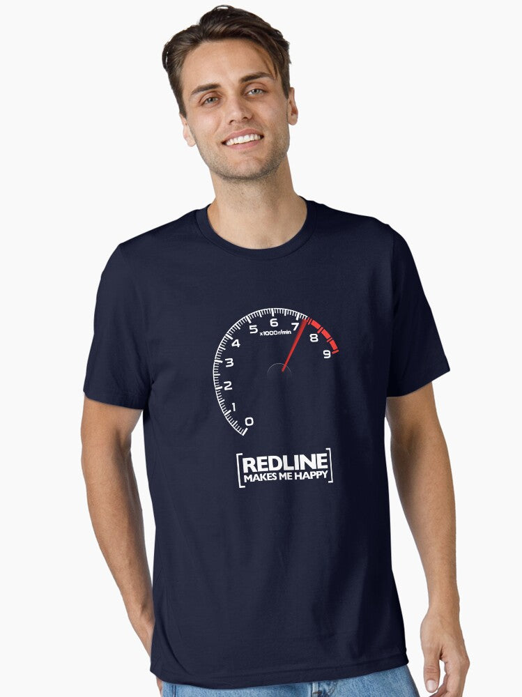 Redline makes me happy Essential T Shirt T Shirt Streetwear Style Gift Ready