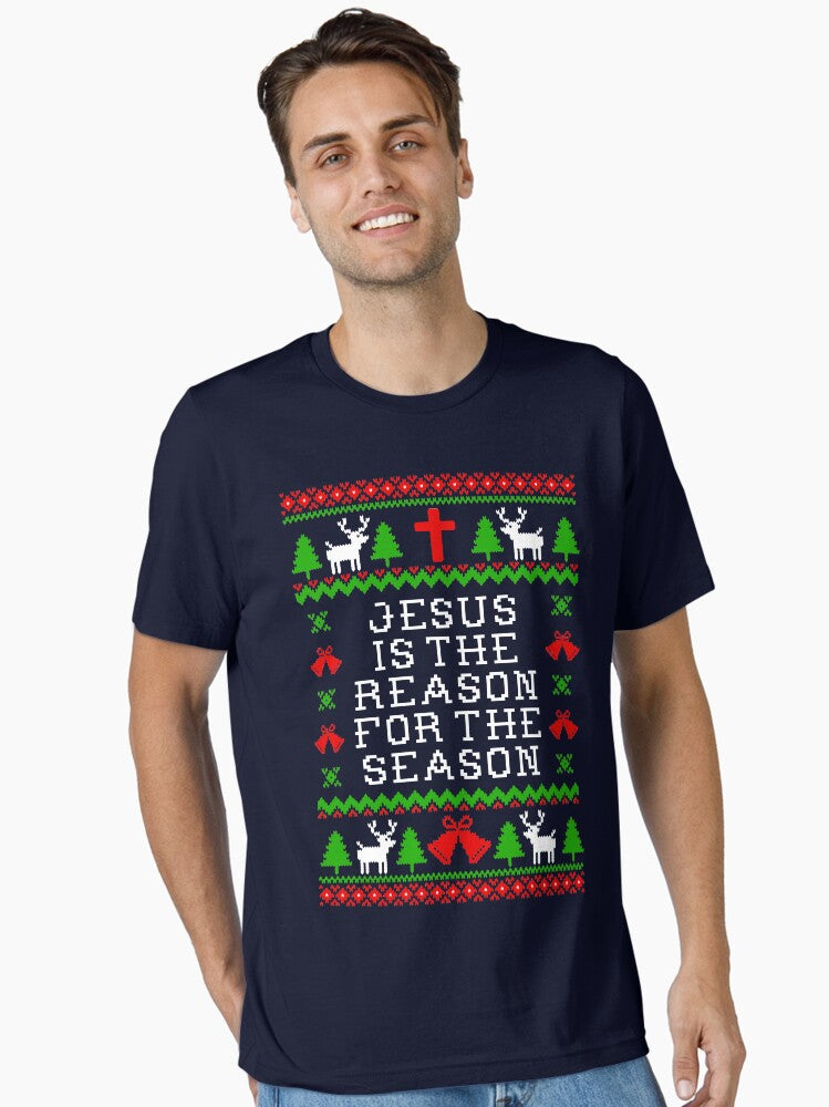 Jesus Is The Reason For The Season Ugly Christmas Sweater Style Essential Shirt Sweater US Market
