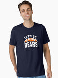 Lets Go Bear Navy Bg Essential T Shirt T Shirt Limited Vibe