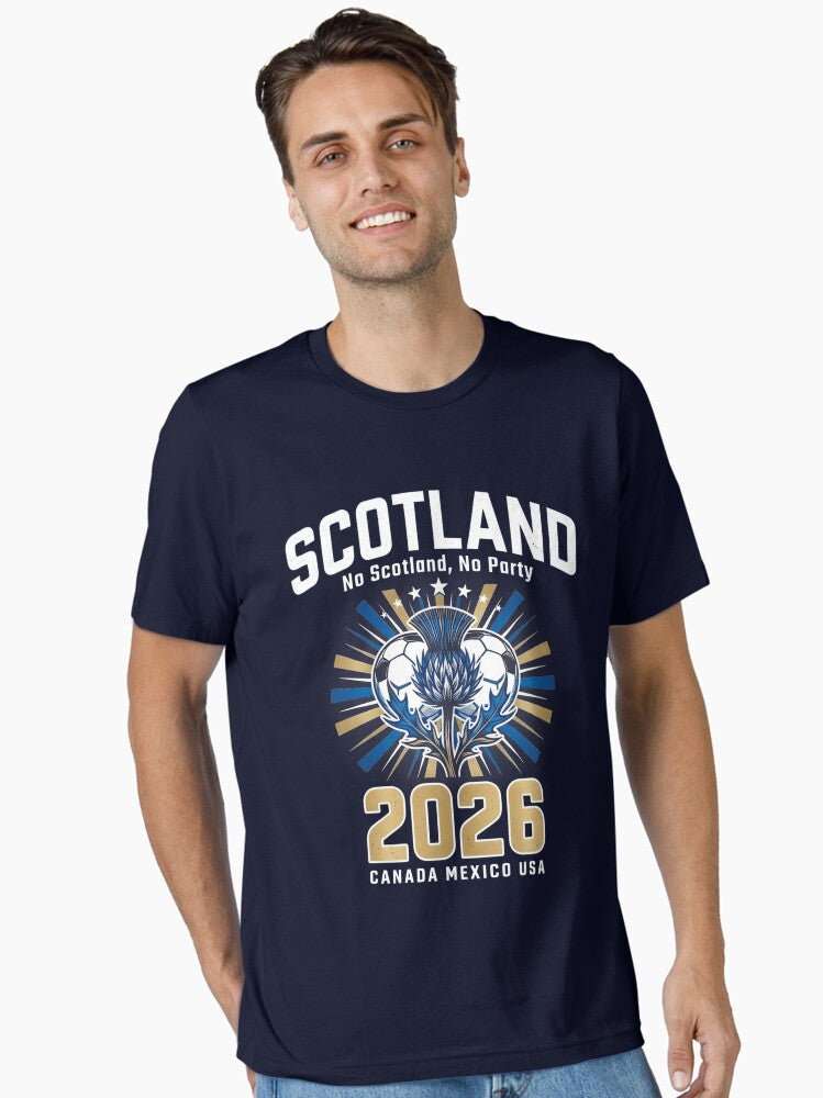 Scottish Soccer Scotland Football 2026 Essential T-Shirt