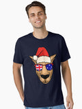 Cute Aussie Christmas Kangaroo Essential TShirt T-Shirt | High-Quality Print | Perfect For Daily Wear