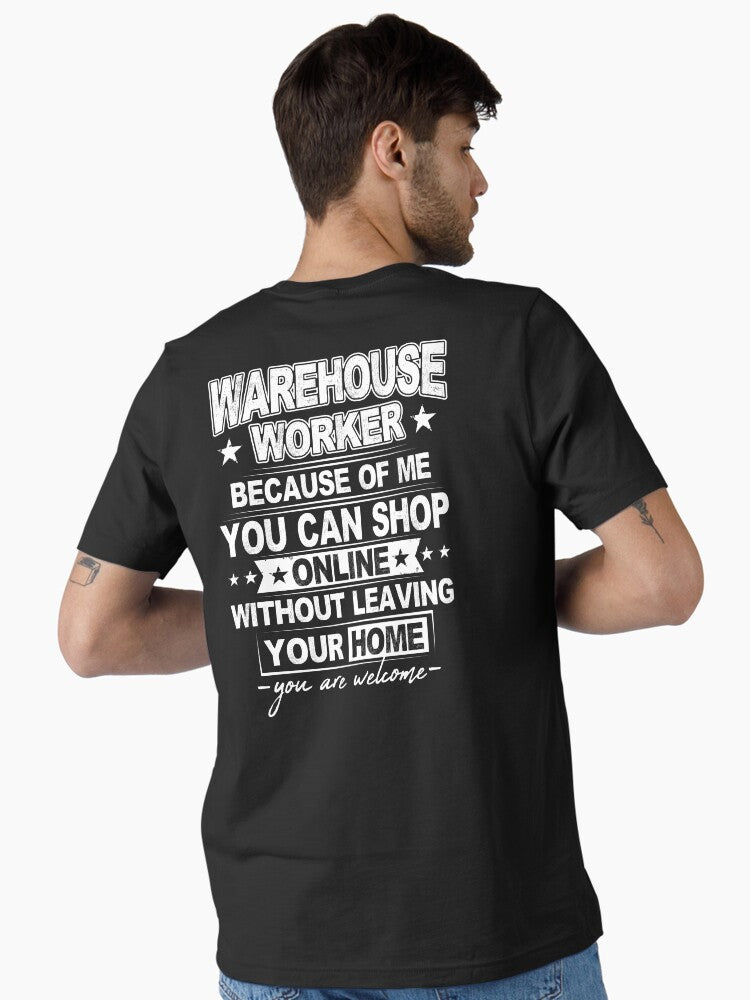 Warehouse Worker Warehouser Warehouseman Gift Essential T Shirt