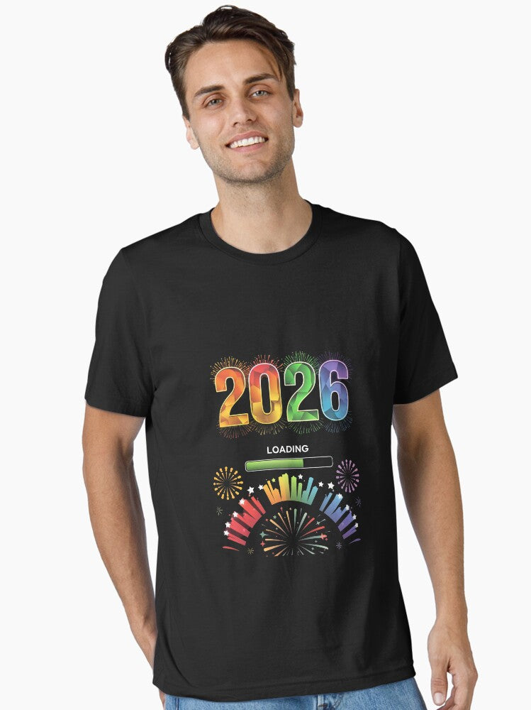 2026 Loading Bar Rainbow Essential T Shirt T Shirt Streetwear Style Best Seller Look