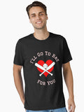 I ll Go To Bat For You Baseball Softball Valentine Essential T Shirt T Shirt Viral TikTok Daily Wear