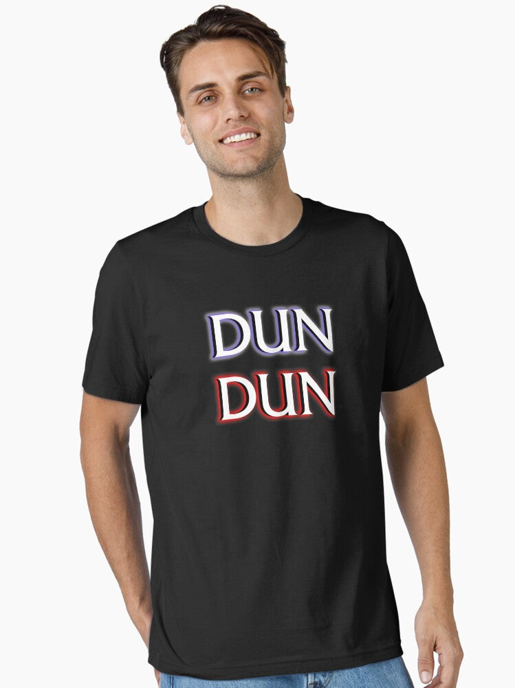 Dun Dun Meme Law Order Parody Essential T-Shirt | Premium Unisex T-Shirt, Trending Graphic Tee