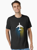 Zelensky Antonov AN 225 Aircraft Airplane Ukrainian Mriya Essential Shirt T Shirt Gift Ready