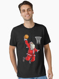 Basketball Santa Slam Dunk T Shirt Christmas Xmas Ball Sport Essential TShirt T-Shirt | Premium Graphic | Trending Festive Apparel