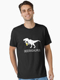 Beerasaurus beer drinking dinosaur Essential Shirt T Shirt Clean Design