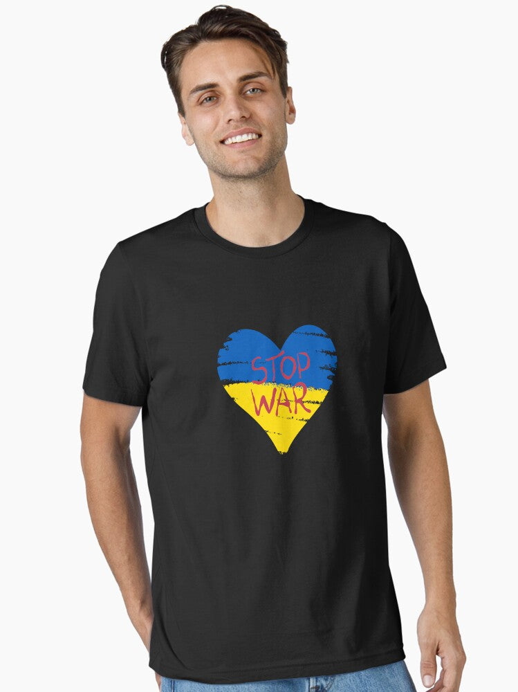 Stop War Live Fully Graphic Design Essential Shirt T Shirt Clean Design