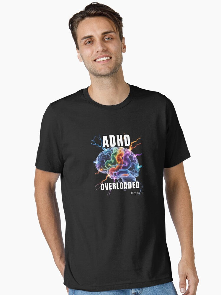 ADHD Brain Overloaded - Inside the Chaos Essential T-Shirt