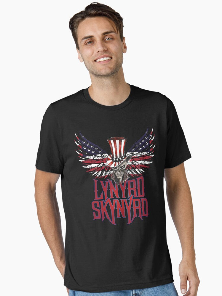 Lynyrd Skynyrd Essential Tshirt Skull Eagle Classic Shirt Essential Shirt T Shirt Everyday Wear