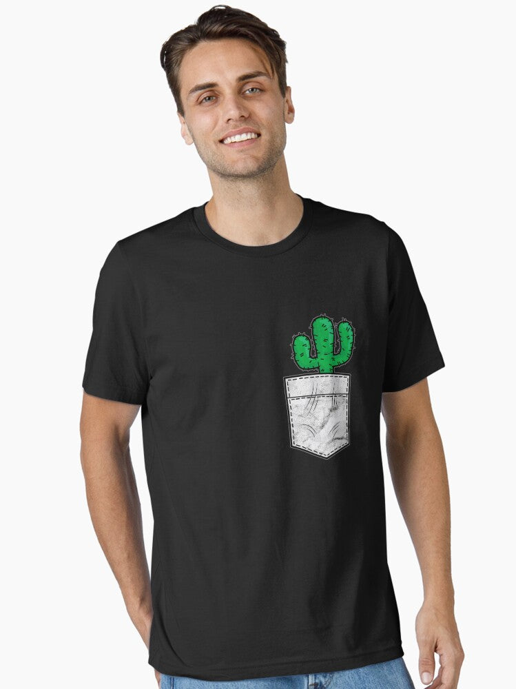 Funny bag of cactus Essential Shirt T Shirt Everyday Wear