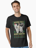 Ug ly Merry Christmas Sweater Wishing You Have A Merry Swiftmas Essential T-Shirt | Premium Unisex T-Shirt, Trending Graphic Tee