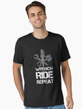 Wrench Ride Repeat Essential T Shirt T Shirt Streetwear Style Best Seller Look