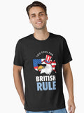 Too Cool For British Rule American Eagle Essential Shirt T Shirt US Trend