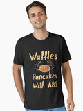 Waffles Pancakes with ABS Essential Shirt T Shirt Gift Ready