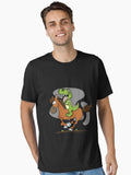 cool funny riding horse Dino Essential T Shirt T Shirt Viral TikTok Find Gift Ready