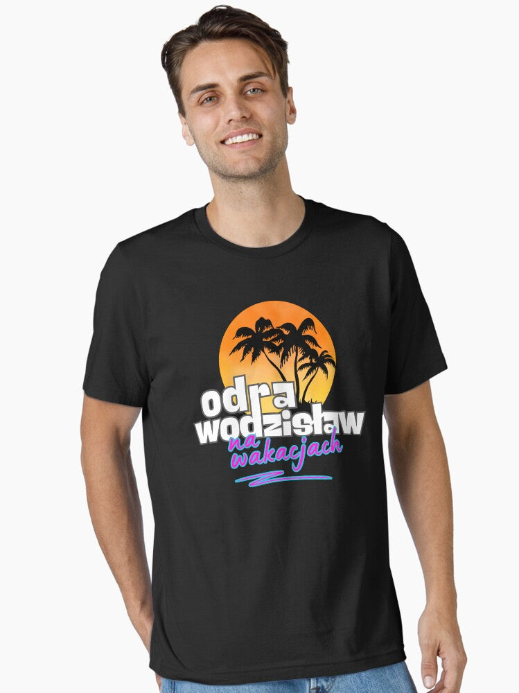 Odra Wodzisaw Na Wakacjach Football Fanatics Essential Shirt T Shirt Clean Design