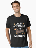 Dachshund Dog Easily Distracted By Wieners Essential T Shirt T Shirt Trending US Best Seller Look