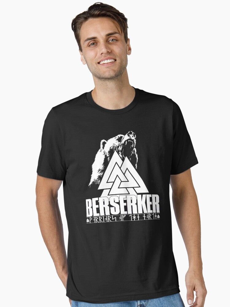 Berserker - Warriors Of The North Essential T-shirt | Premium Basketball Jersey | Fan Edition Apparel