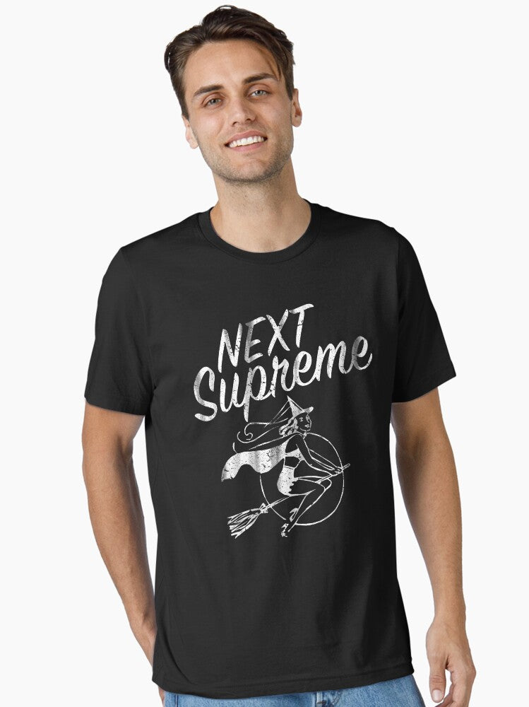 Next Supreme white font Essential T-Shirt T-Shirt | Trending Design | High Demand Item