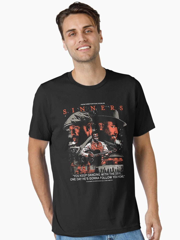 Sinners Movie Dancing With The Devil Vintage Essential T Shirt T Shirt US Market