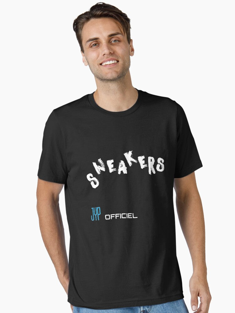 Sneakers Jyp Officiel Essential T-shirt | Trendy Graphic Tee | Casual Unisex T-shirt