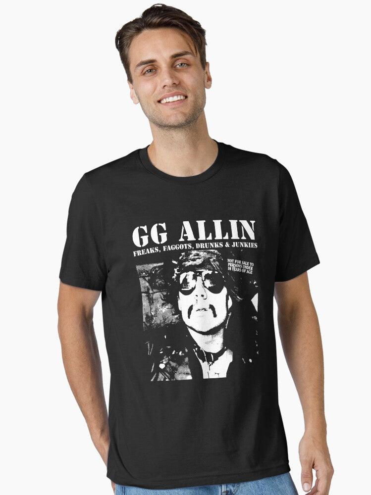 My Favorite People GG Band Allin Essential T Shirt T Shirt Gift Ready