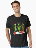 Santa Grinch Christmas snow Ginches christmas pajama matching Essential T Shirt T Shirt Holiday Trending Christmas Seaso