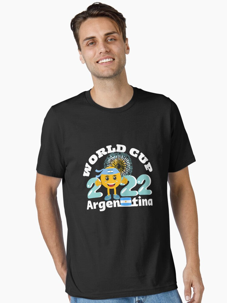 Football World Cup 2022 Winner. Argentina 2022. Essential T-Shirt