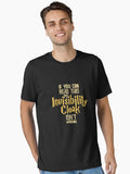 Invisibility Cloak Geek Book Movie Lover Essential T Shirt T Shirt Aesthetic Fit Hot Search US