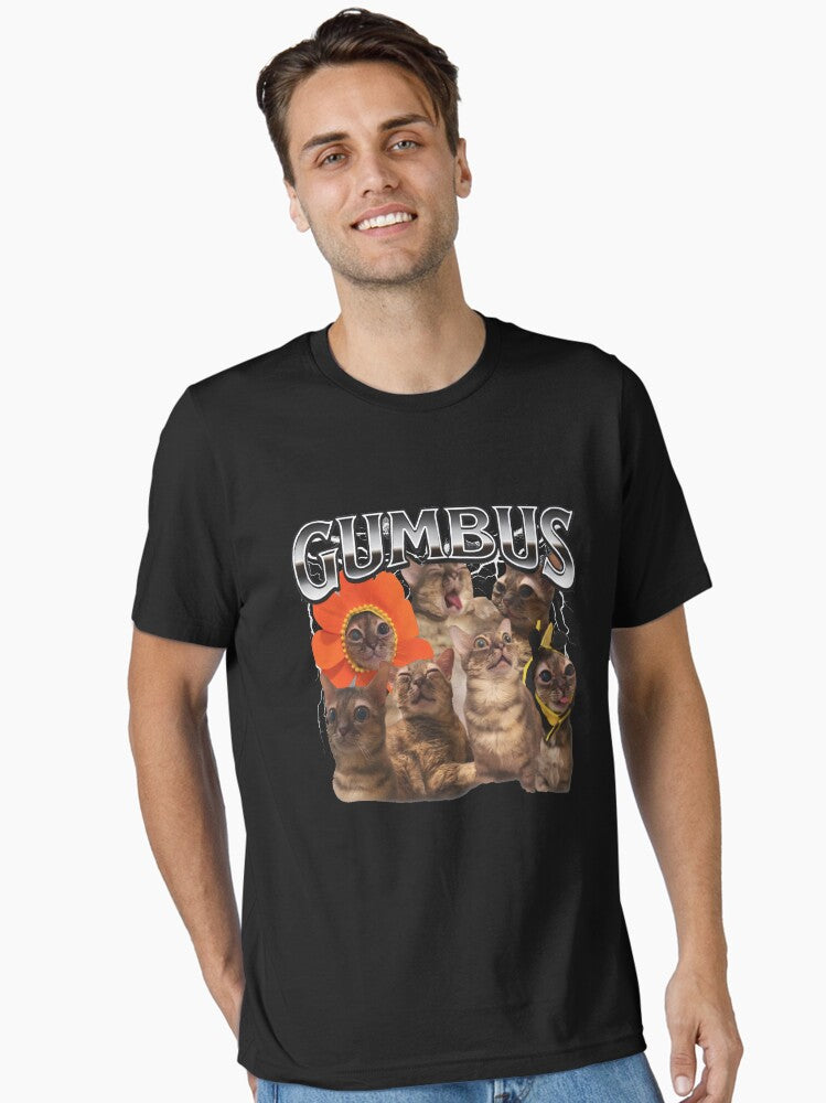 Gumbus Cat Funny Meme Essential T-Shirt | Premium Unisex T-Shirt, Trending Graphic Tee