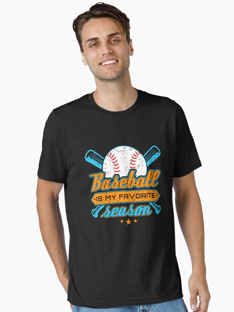 Baseball Is My Favorite Season Essential T Shirt T Shirt Trending US Best Seller Look