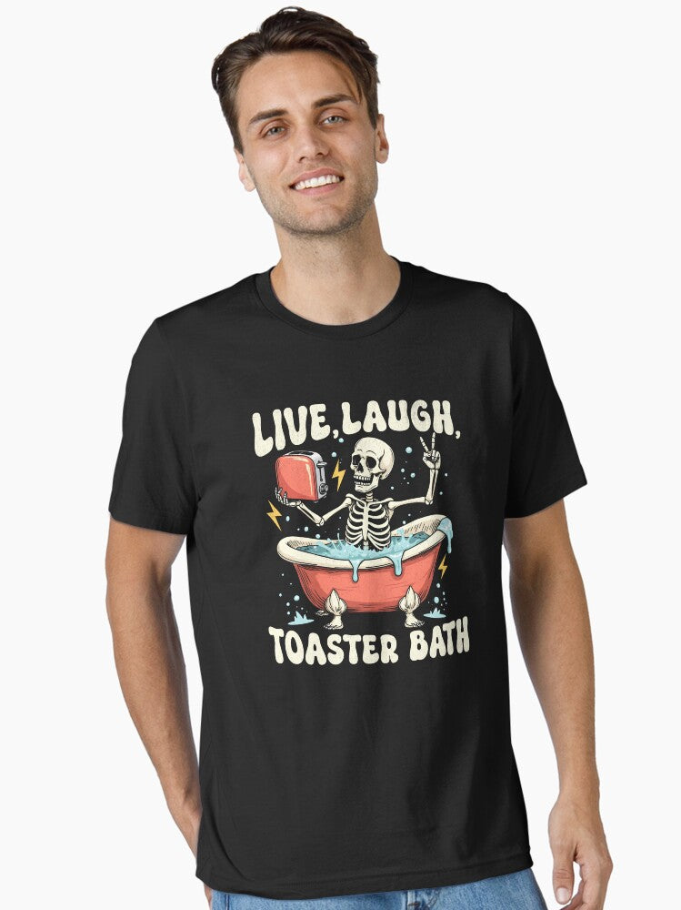 Toaster Bath Live Laugh Essential T Shirt T Shirt Comfort Fit Best Seller Look